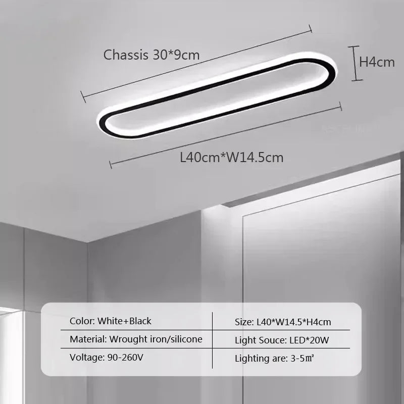 Modern LED Taklampa – Vardagsrum, Sovrum & Hall
