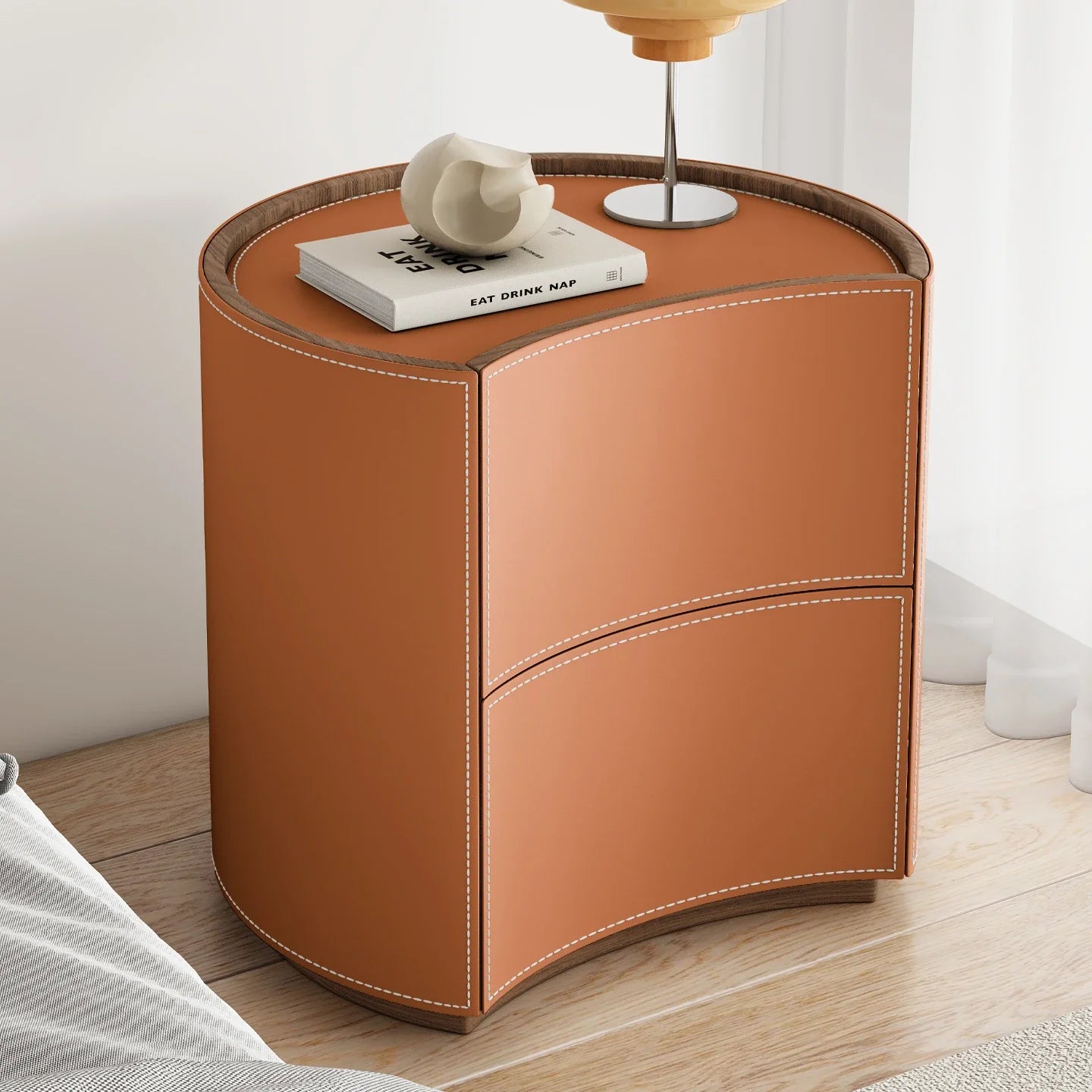 Kreativt Nattduksbord – Estetisk Lyx Minimalism