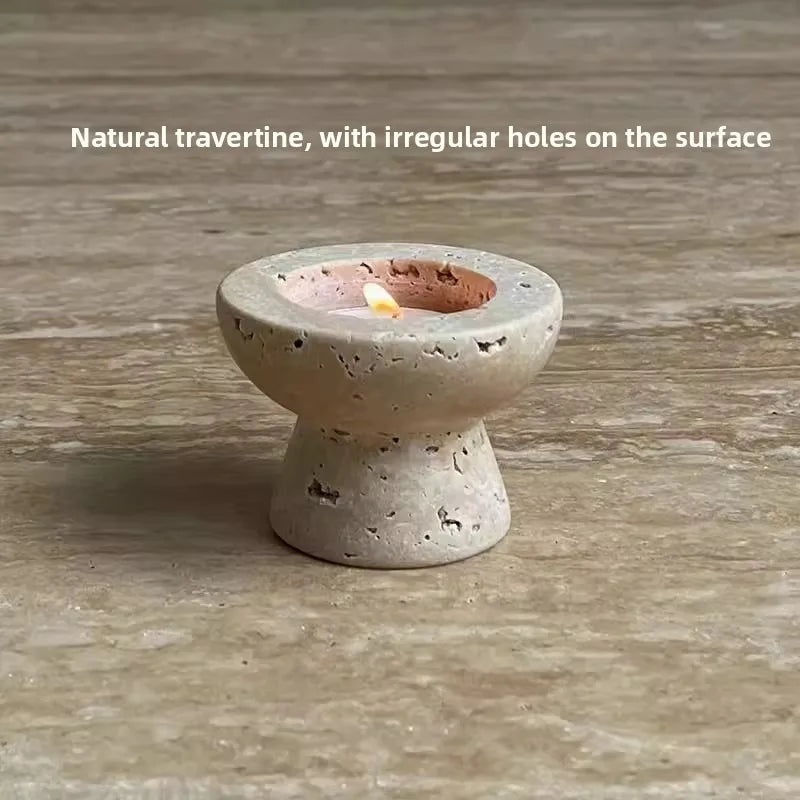 100% Naturlig Marmor Ljusstake – Romantisk Designer Hotell & Restaurant