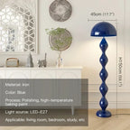 Nordisk Medeltida LED Golvlampa Cream – Svampdesign