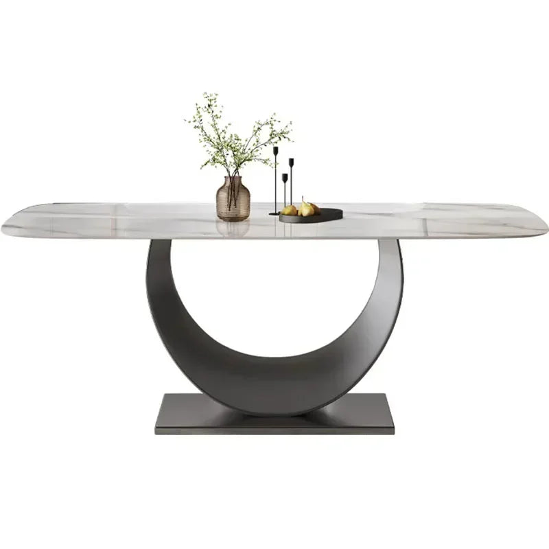 Serveringsbord Designer – Marmor & Caféstil