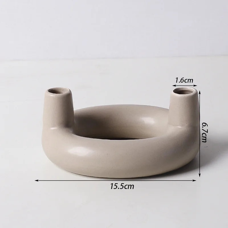 Nordisk Design Betong Ljusstake – Vardagsrum Hemdekor Ornament