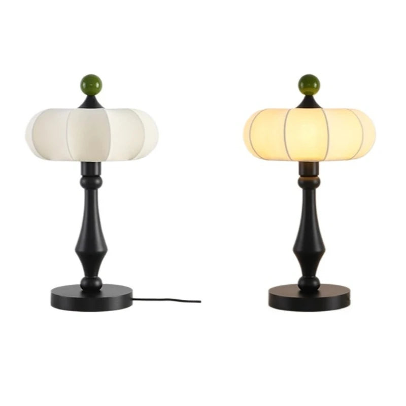 Retro Vit Trä Golvlampa E27 – Klassisk Sovrum & Vardagsrum