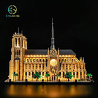 LED-ljuskit Notre-Dame de Paris – Byggsats Belysning
