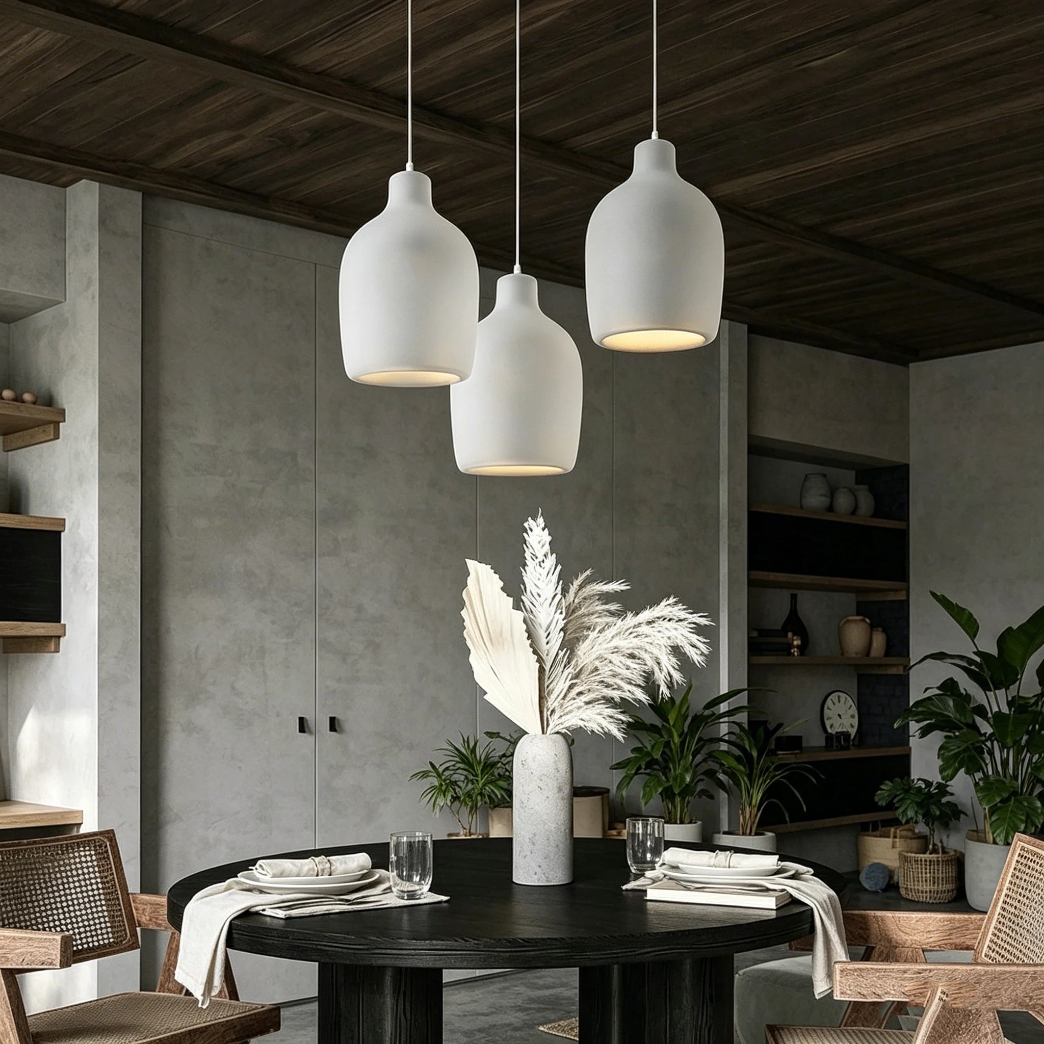 Wabi-Sabi Hänglampa Nordisk LED – Designer Vardagsrum & Matsal
