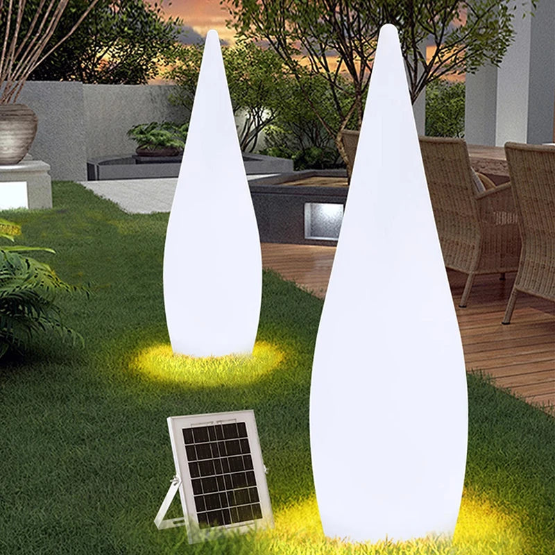 Solar LED Vattendroppelampa – Trädgårdsbelysning