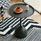 Litet Sidobord Nordisk Järn – Runt, Soffa