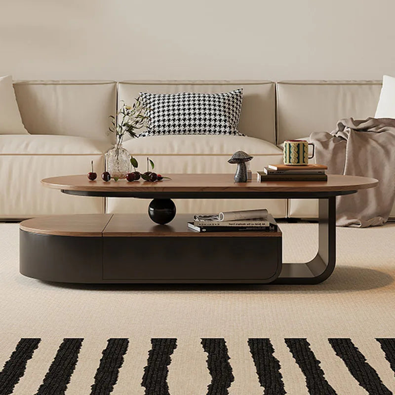 Lyxigt Sidobord – Förvaring, Designer Hjul
