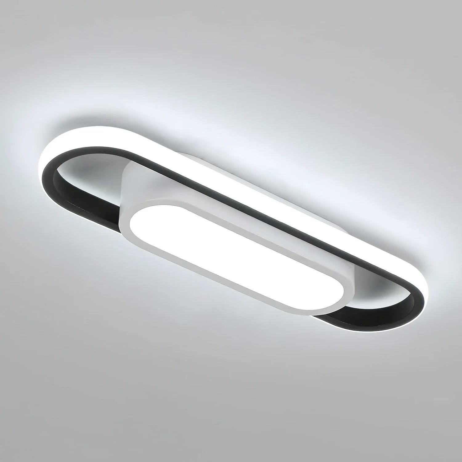 Rektangulär LED Taklampa 24W – 6000K Sovrum & Korridor