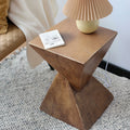 Sidobord Betong-look – Geometrisk Inomhus & Utomhus