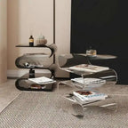 Akrylbord Modern – Transparent Soffbord