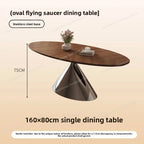 Runt Trämatbord Mid-Century – Kök & Restaurant