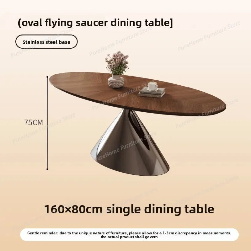 Runt Trämatbord Mid-Century – Kök & Restaurant