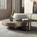 Soffbord Runt Metall – Lyxig Nordisk Design