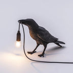 Lyckofågel Bordslampa Resin – Modern Animal Design