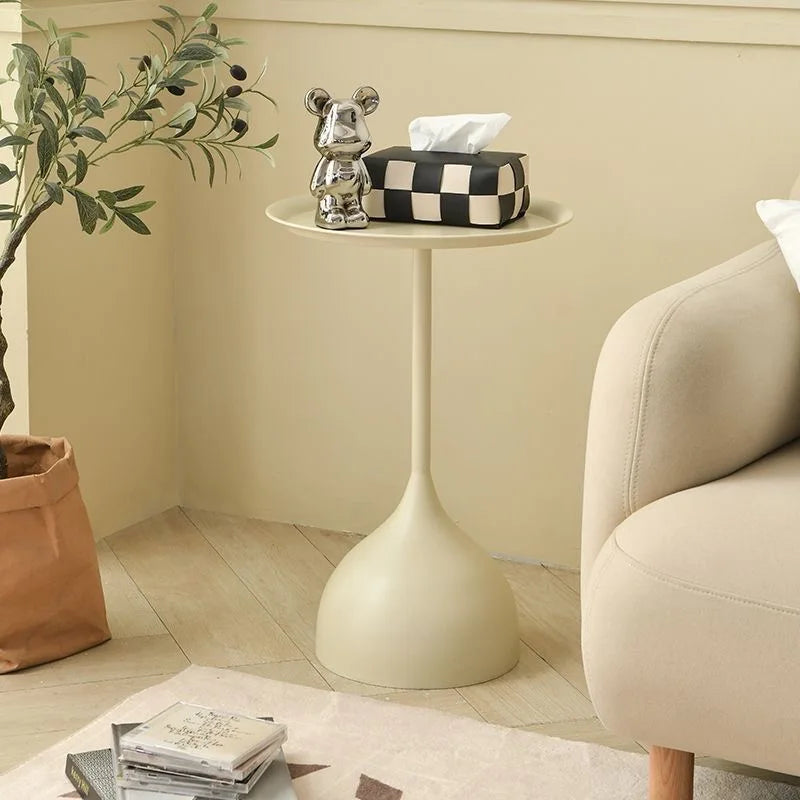 Litet Sidobord Nordisk Järn – Runt, Soffa