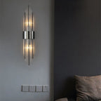 Ljuslyx Guld LED Vägglampa – Vardagsrum & Trappa