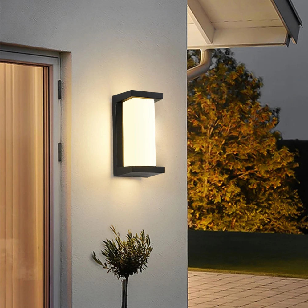 LED Utomhusvägglampa Radarsensor IP65 – Veranda 30W