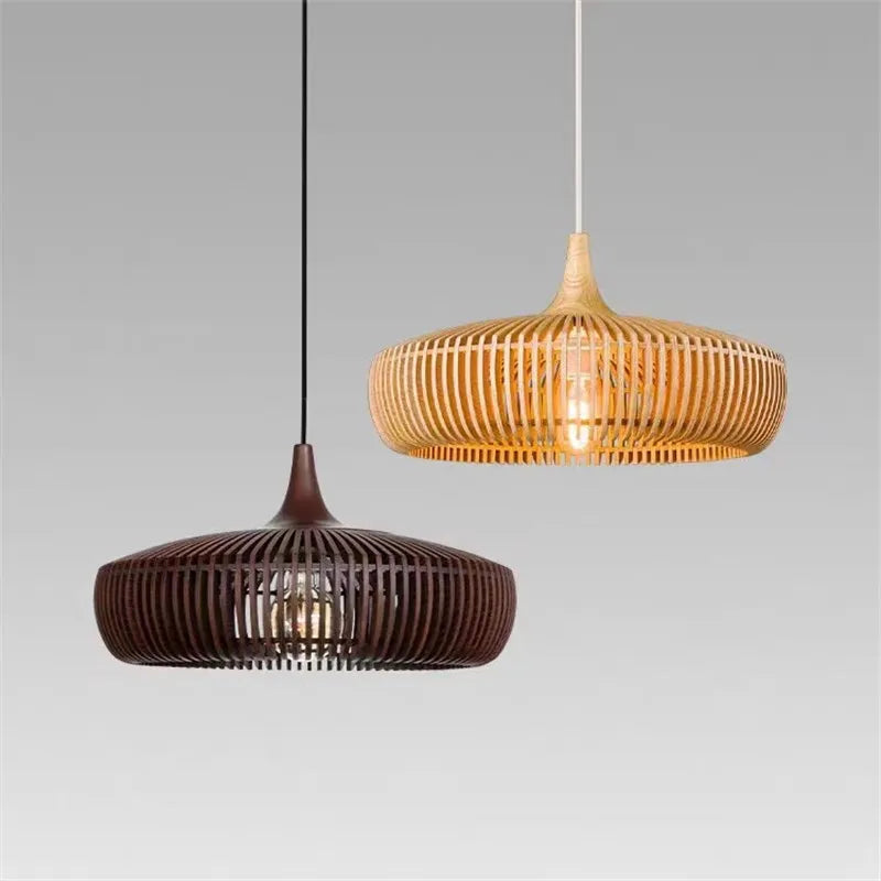 Wabi-Sabi Minimalist Hänglampa LED – Genombruten Vintage Köksö & Sovrum