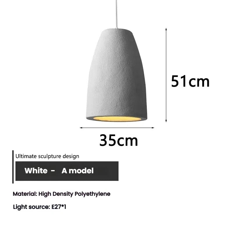 Wabi-Sabi Hänglampa Nordisk LED – Designer Vardagsrum & Matsal