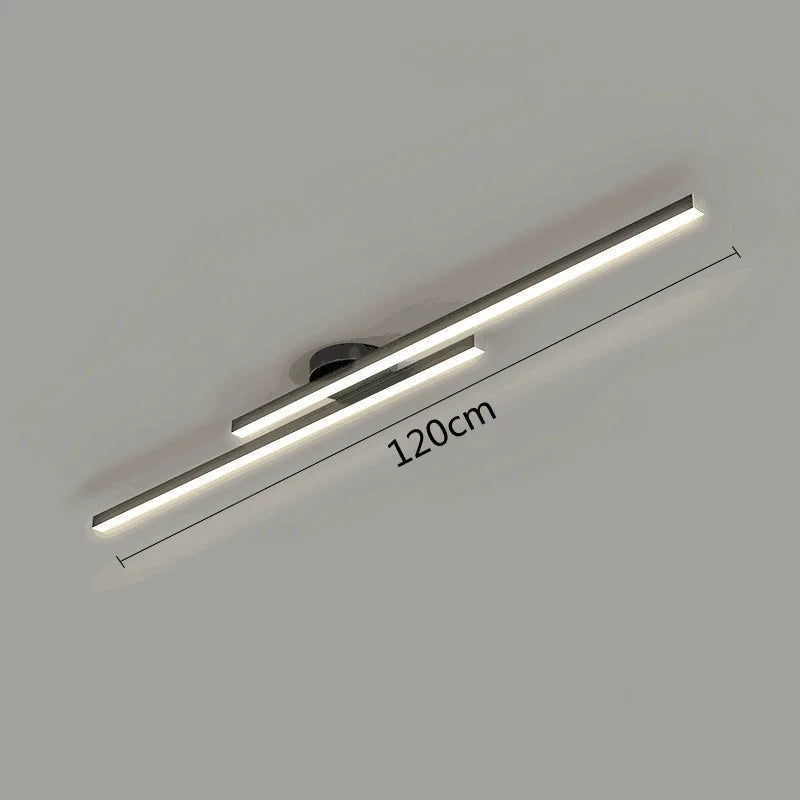 Lång Aluminium LED Taklampa – Hall, Balkong & Korridor