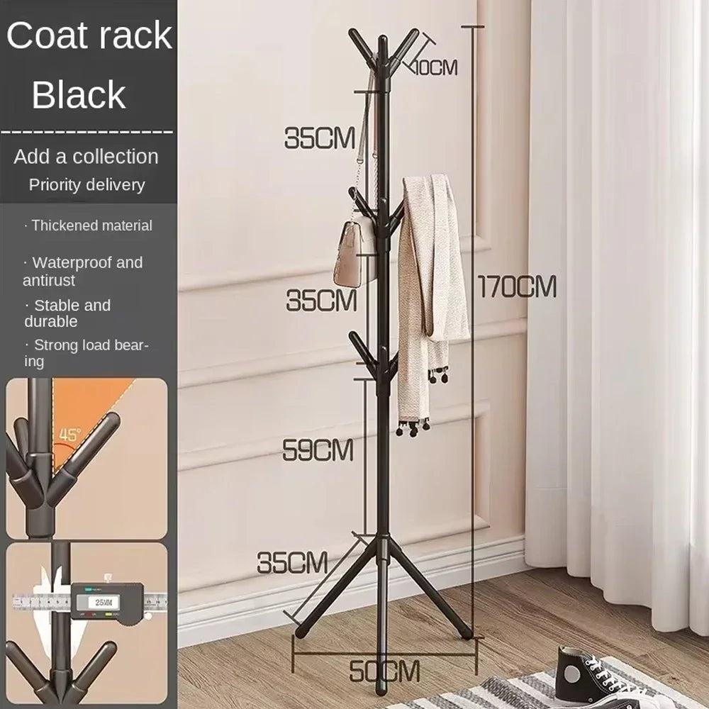Trädformad Kläd & Hatt Stall Golvbaserat – Kappa, Scarf & Väska Sovrum & Hall