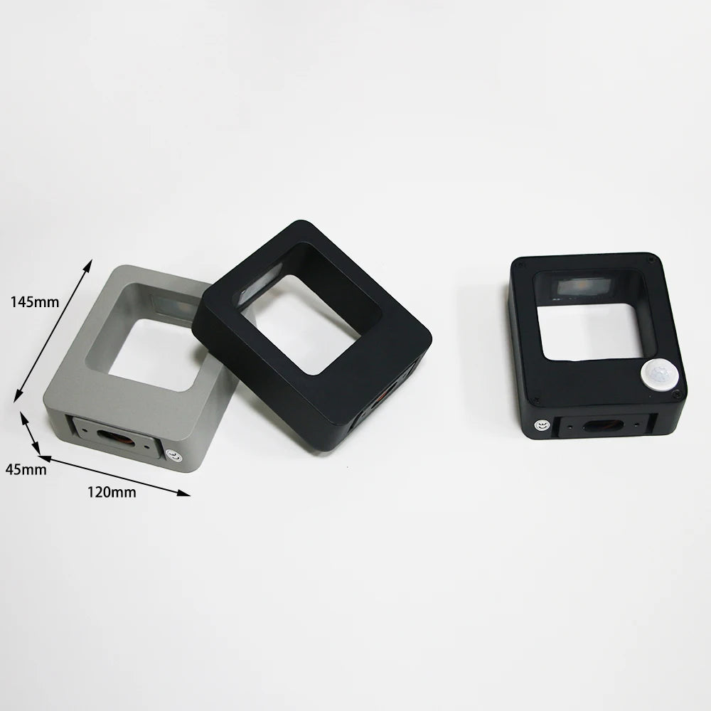 Rörelsesensor Utomhus Vägglampa – Aluminium Balkong