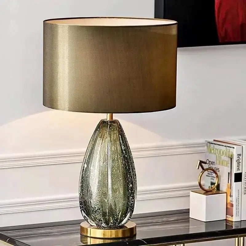 Modern Lyxig Färgad Glasgolvlampa Nordisk – Sovrum & Hotell