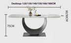 Serveringsbord Designer – Marmor & Caféstil
