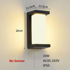 LED Utomhusvägglampa Radarsensor IP65 – Veranda 30W
