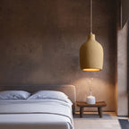Wabi-Sabi Cement Hänglampa LED – Restaurant, Bar & Sovrum