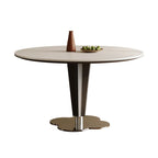 Runt Matbord Stenslab 80-130 cm – Lyxig Minimalistisk