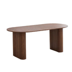 Matbord Ovalt 180x90 cm – Massivt Trä