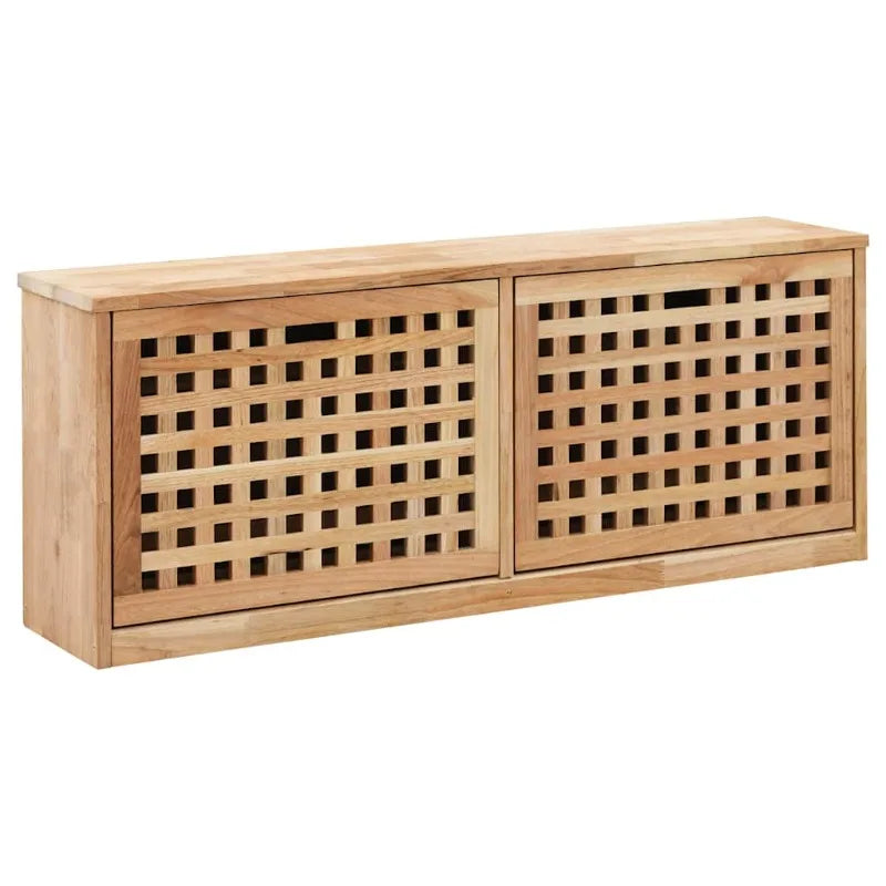 Skobänk Massivt Valnöt 94×20×38 cm – Smal Skobänk Hall & Entré