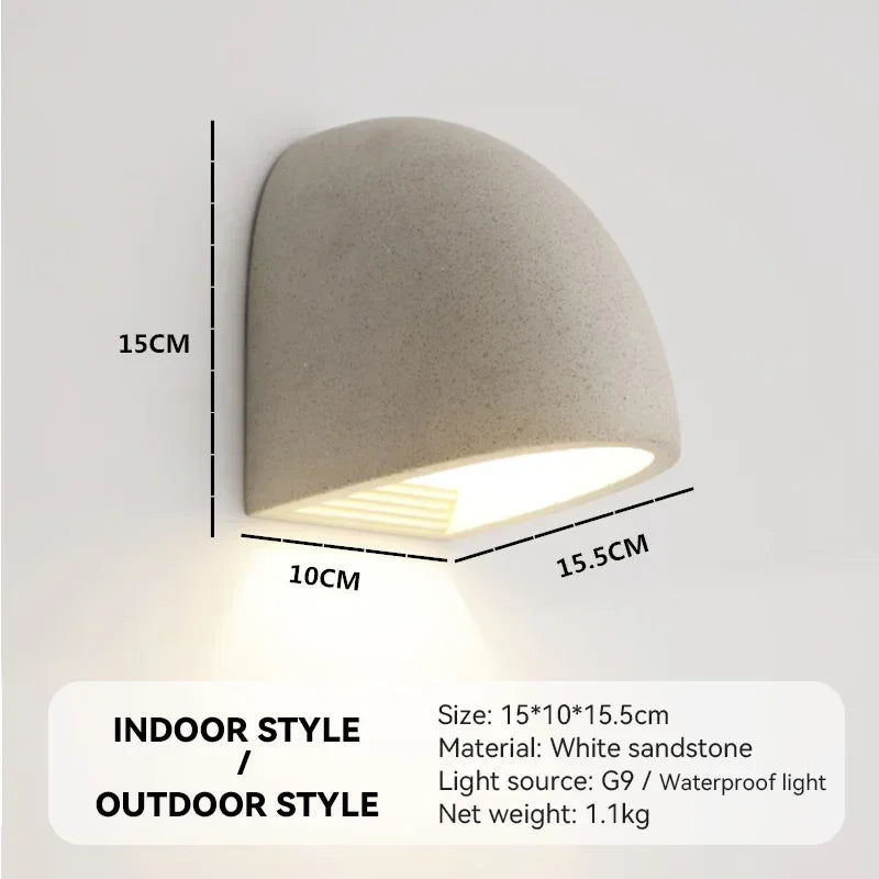 Nordisk Terrazzo Vägglampa – Villa & Terrass