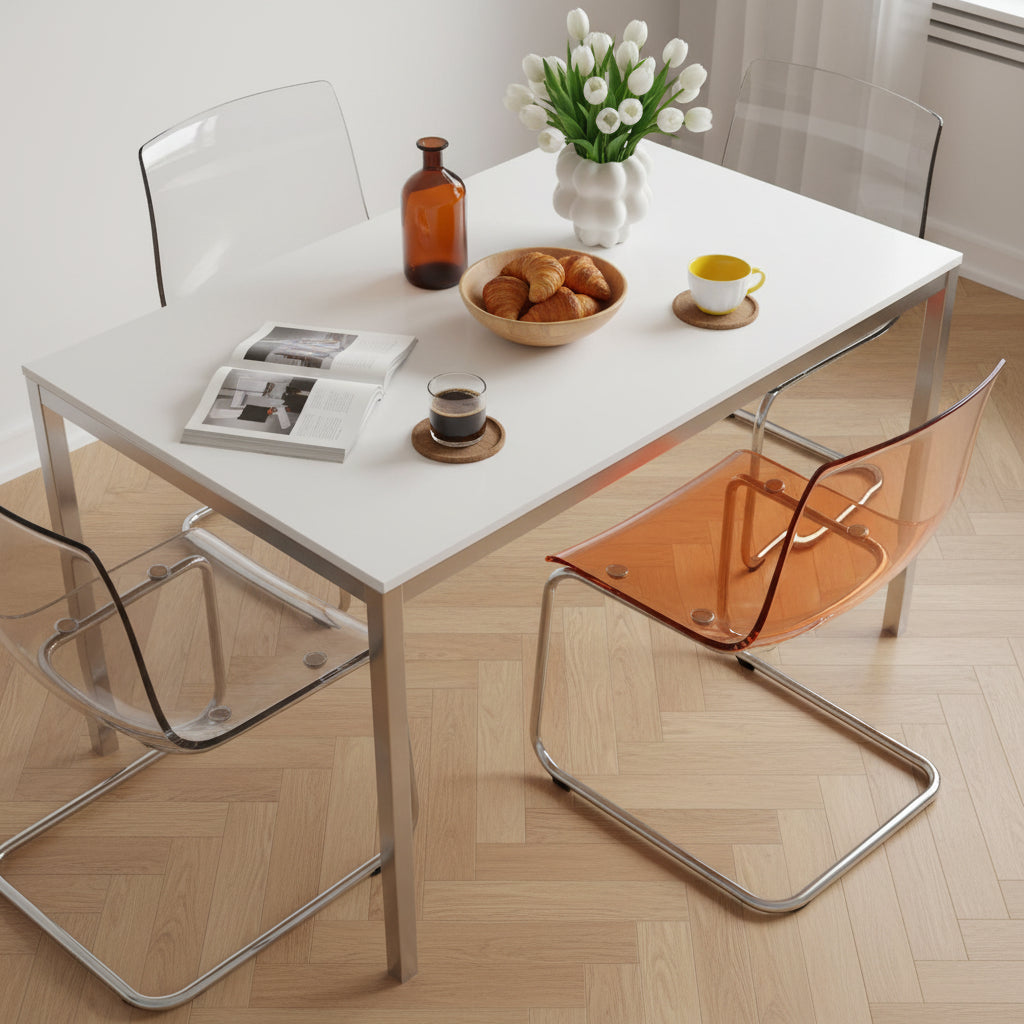 Transparent Akrylstol – Nordisk Minimalism