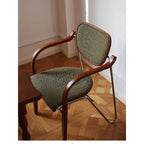 Vintage Matstol – Klädd Karmstol