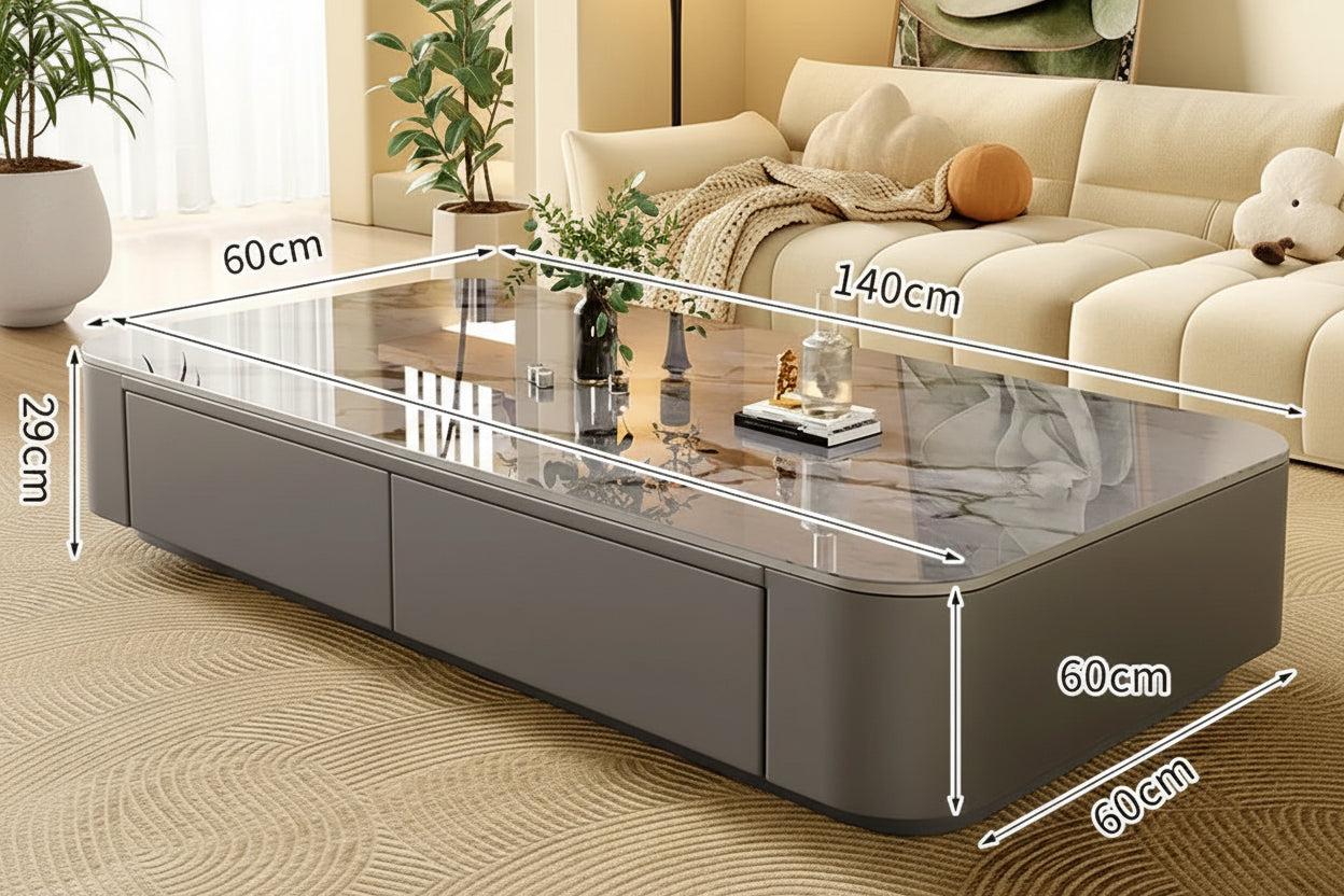 Transparent Soffbord – Klart Akryl Designer