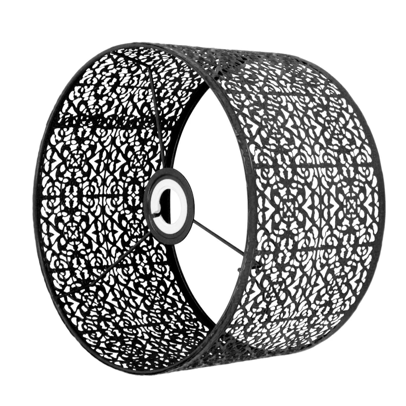 Genombrutet Metallampskärm E27/E14 – Universell Sovrum & Balkong