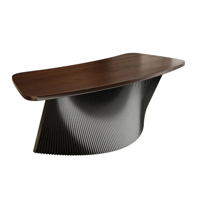 Executive Skrivbord Lyxdesign – Svart Kontor