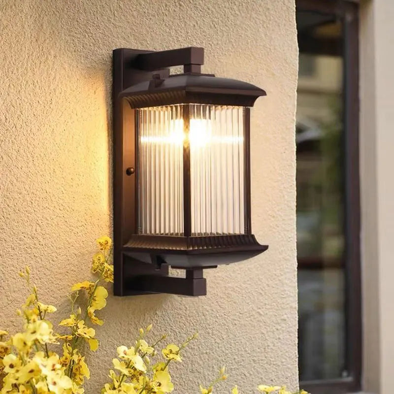 Metall Utomhus Vägglampa – Hotell, Villa & Stor Veranda