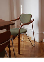 Vintage Matstol – Klädd Karmstol