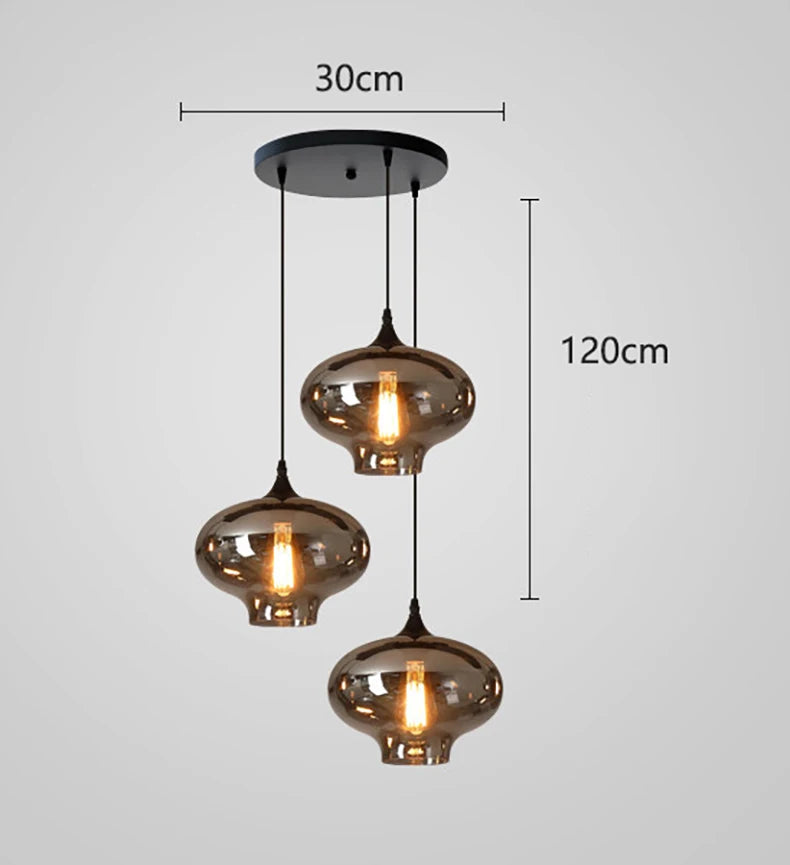 Modern Ring LED Hänglampa – Vardagsrum, Matsal & Inomhusbelysning