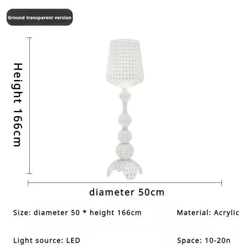 Nordisk Designer Golvlampa – Utställning, Villa & Vardagsrum
