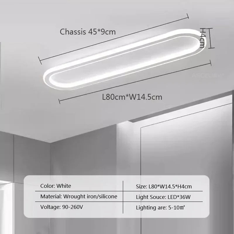 Modern LED Taklampa – Vardagsrum, Sovrum & Hall