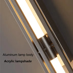 Modern Lång LED Vägglampa – Sovrum, Matsal & Loft