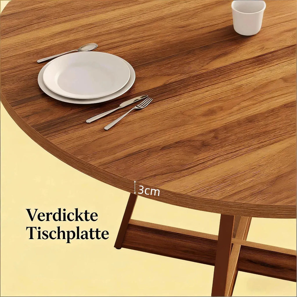 Litet Runt Köksbord – Kompakt Bistro & Matbord