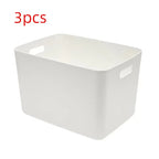 1/3-Pack Plastförvaringslåda Skrivbord – Kök, Leksaker, Snacks & Kosmetika