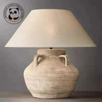 Nordisk Wabi-Sabi Retro Bordslampa – Handgjord Hotell