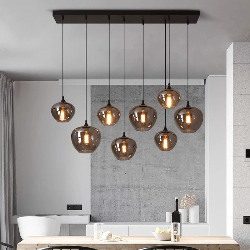 Modern Ring LED Hänglampa – Vardagsrum, Matsal & Inomhusbelysning